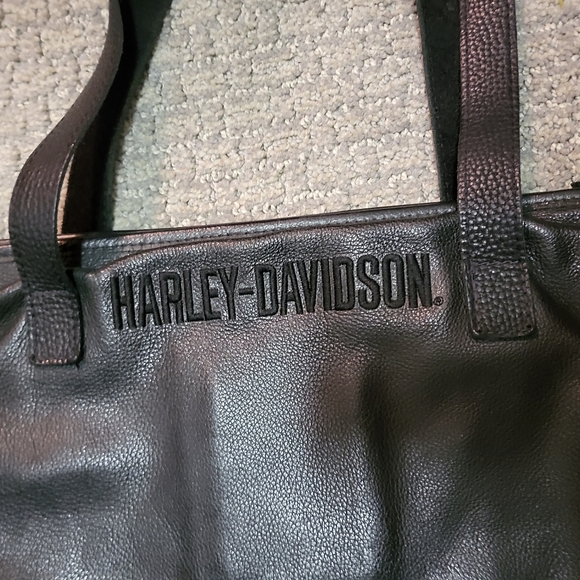 LEATHER HARLEY DAVIDSON PURSE - Picture 2 of 2